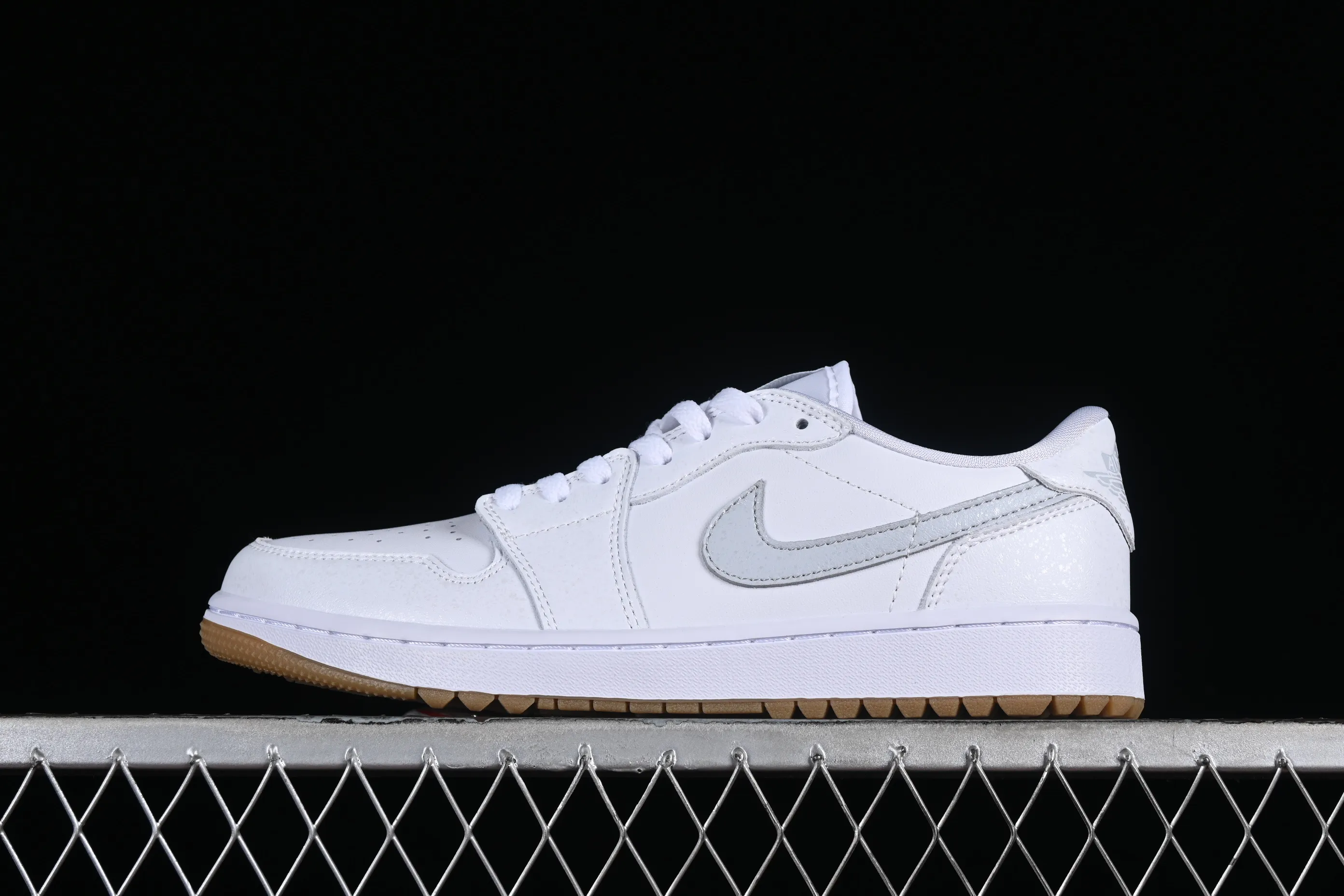 All categories Air Jordan Jordan series basketball shoes Air Jordan 1 Low Z version Air Jordan 1 Low Golf J1 Joe 1 new golf version Raw rubber white DD9315-111